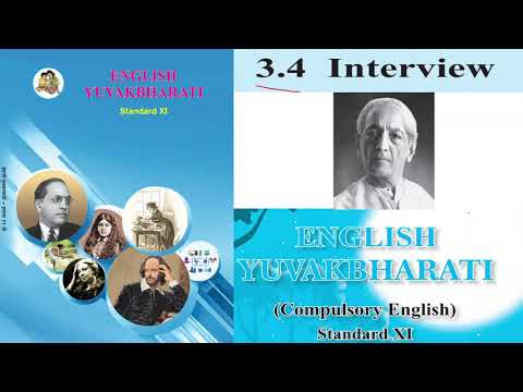 Interview – Class 11 English Textbook Writing Skill Explanation in Hindi