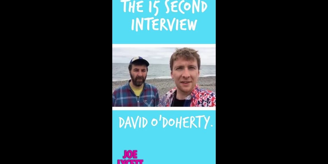 The 15 Seconds Interview with DAVID O’DOHERTY | #Shorts | Joe Lycett