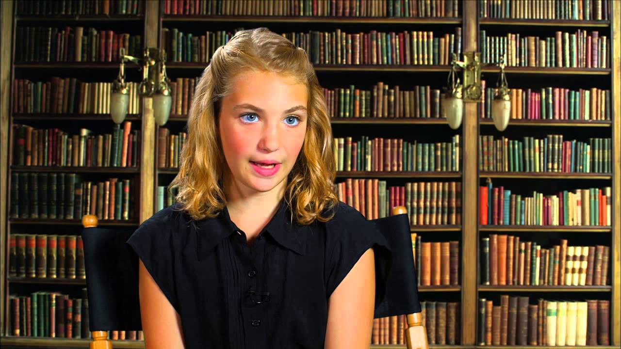 The Book Thief: Sophie Nelisse “Liesel” On Set Movie Interview | ScreenSlam The Book Thief: Sophie Nelisse “Liesel” On Set Movie Interview | ScreenSlam