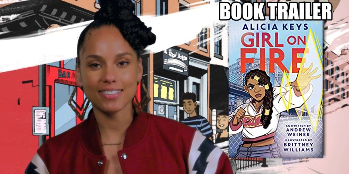 GIRL ON FIRE by Alicia Keys | Official Book Trailer
