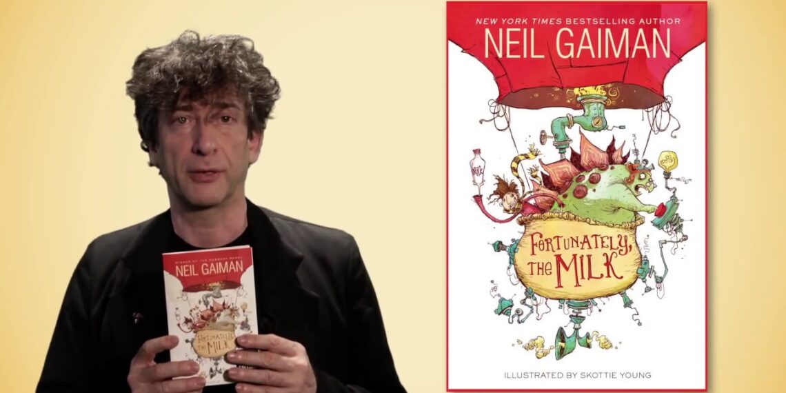 Neil Gaiman’s FORTUNATELY, THE MILK | Book Trailer | Something Odd Happened…