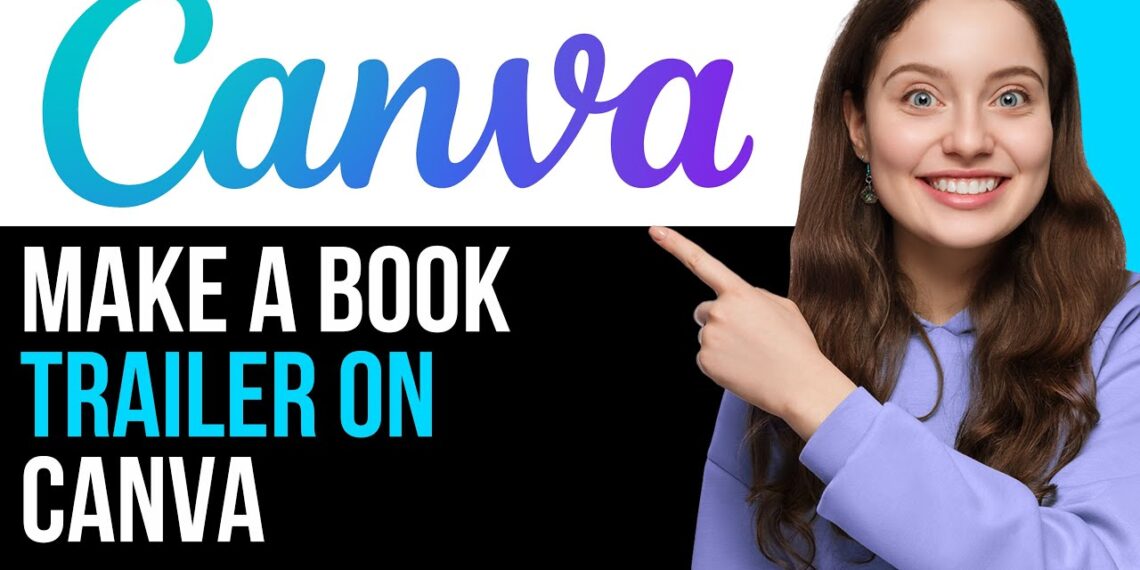 How To EASILY Make A Book Trailer On Canva | BEST NEW METHOD 2025!
