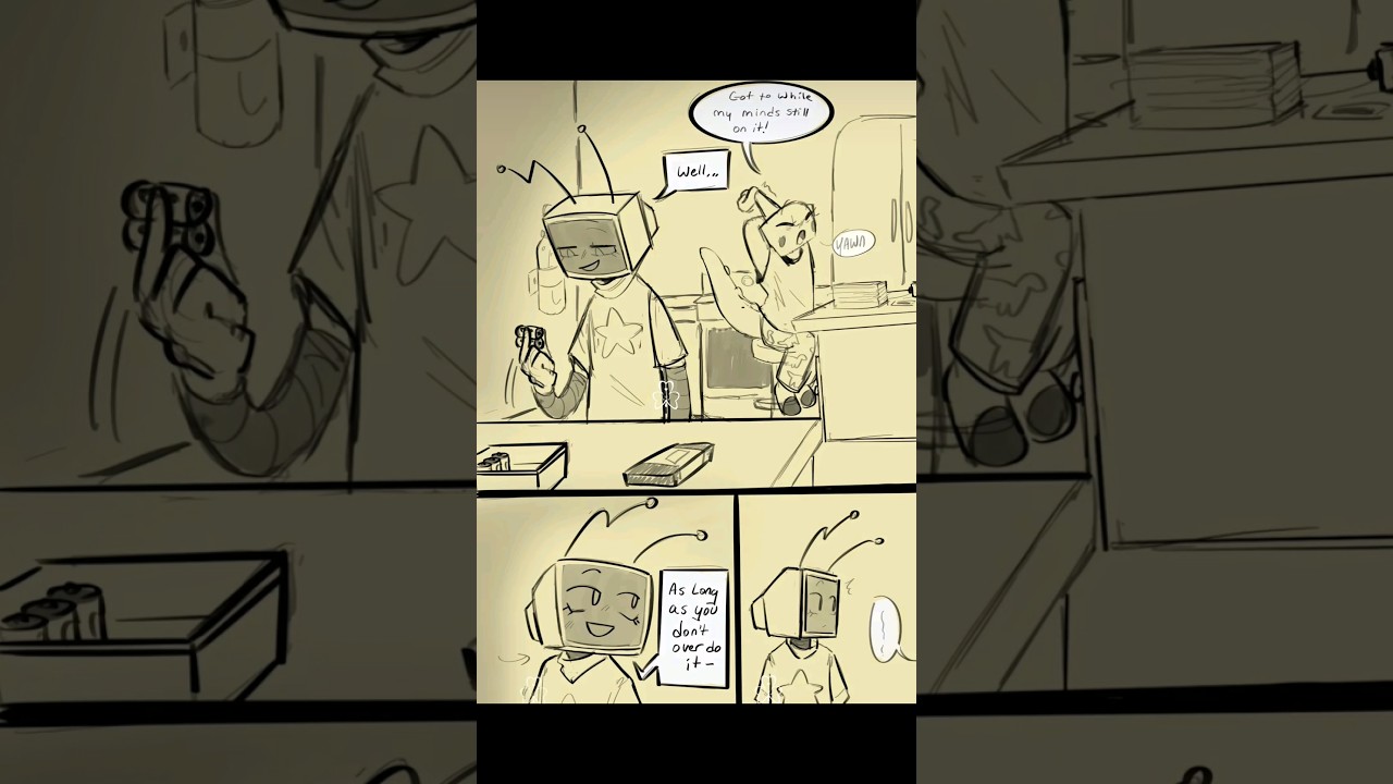 Dandys World Comic Dub ! / Shellvision / Shelly x Vee / #dandysworld comic #comicdub