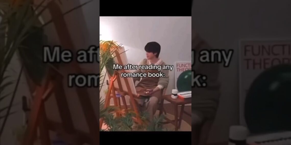 Me after reading any romance book: 😂🤣 #bts #jimin #shorts