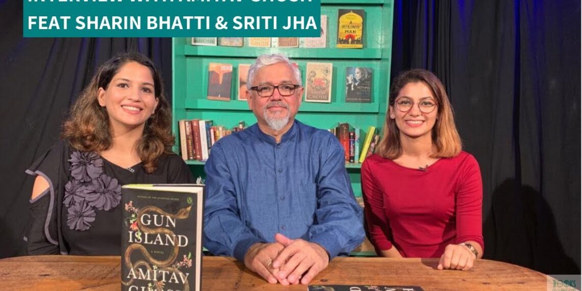 Interview with Amitav Ghosh feat Sharin Bhatti & Sriti Jha