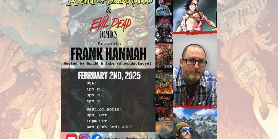 Army of Darkness & Evil Dead Comics – an Interview with Frank Hannah