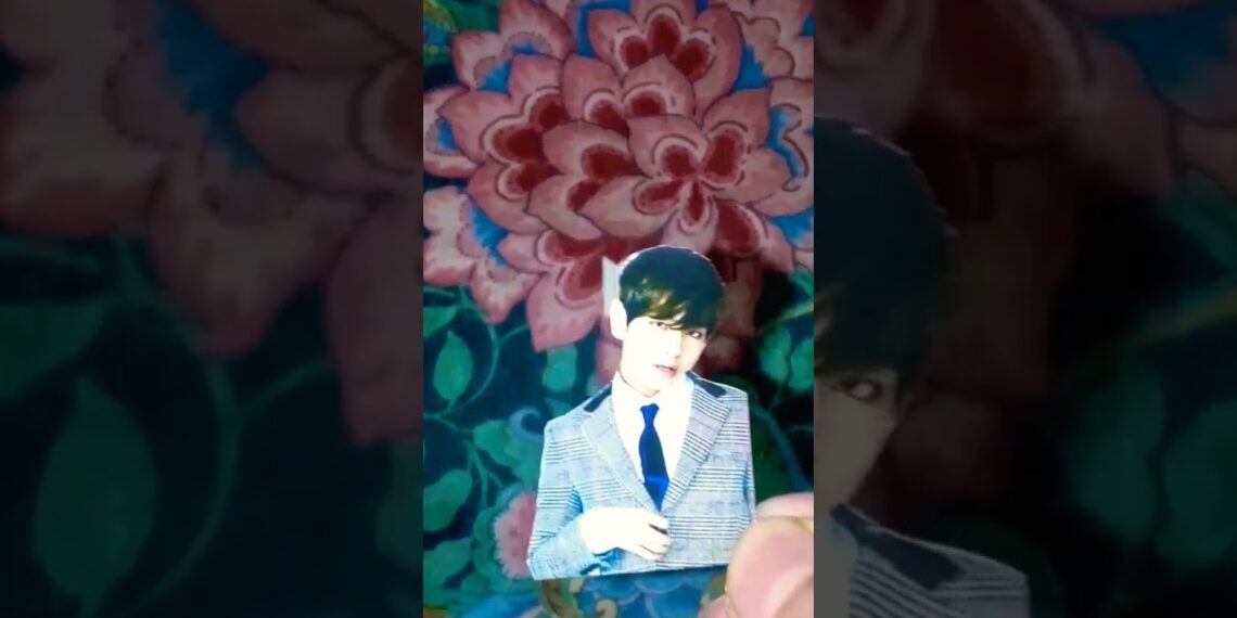how to make cute BTS sticker with book label