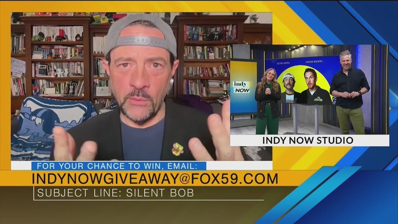 An Interview with Actor Kevin Smith & ‘Jay and Silent Bob Ticket Giveaway’ – 1/30/25 An Interview with Actor Kevin Smith & ‘Jay and Silent Bob Ticket Giveaway’ – 1/30/25
