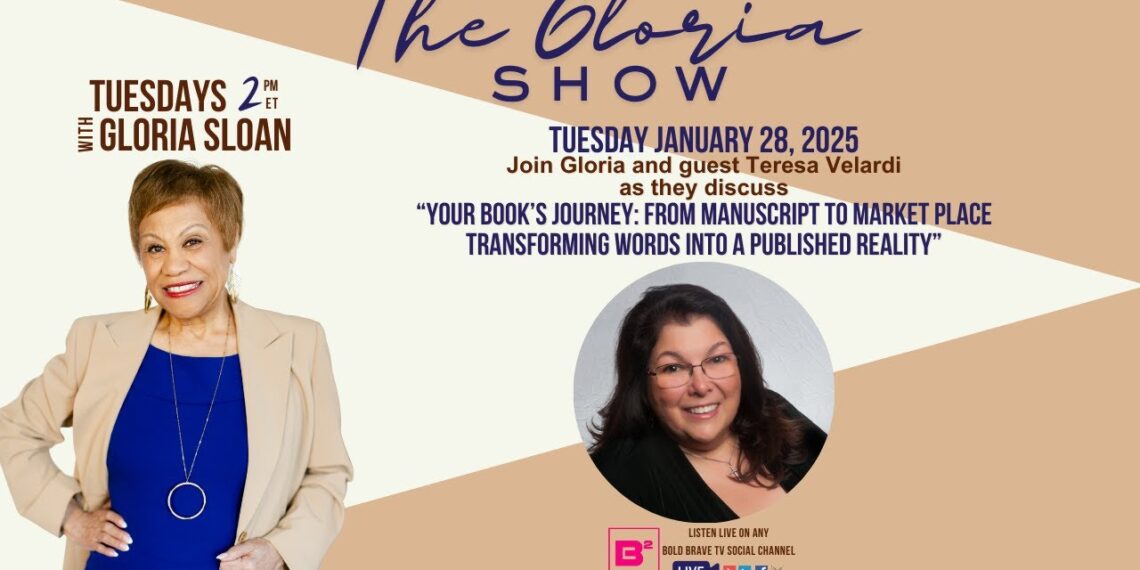 The Gloria Sloan Show: Your Book’s Journey: From Manuscript to Market Place
