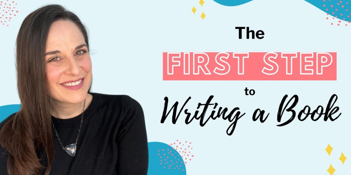 The First Step to Writing a Book