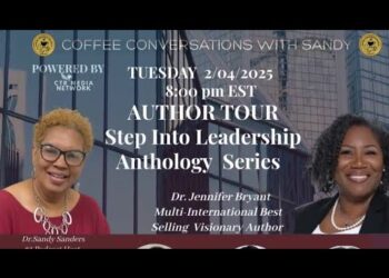 Coffee Conversations and Book Talks With Sandy with Guest Author Dr. Jennifer Jones Bryant