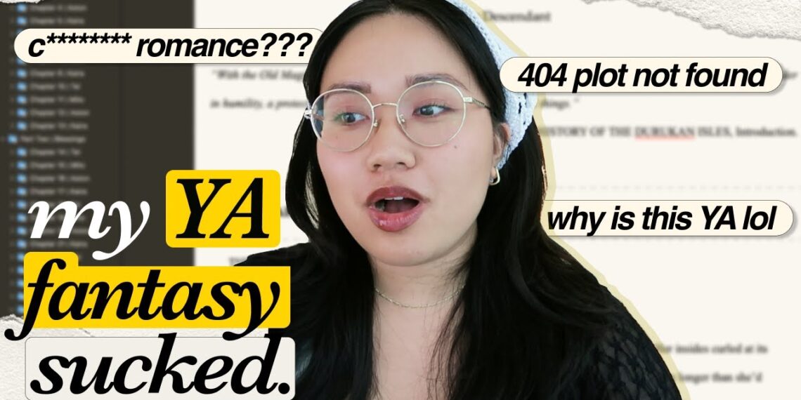reading my bad (problematic) YA fantasy book 😖 | writing mistakes from my first novel