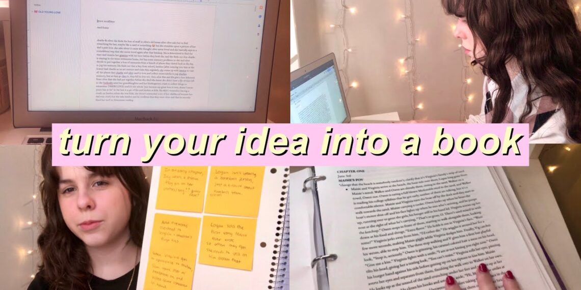how to turn your IDEA into a full-length BOOK