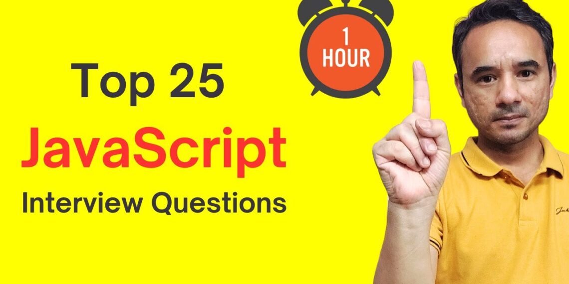 Top 25 JavaScript Interview Questions for Beginners