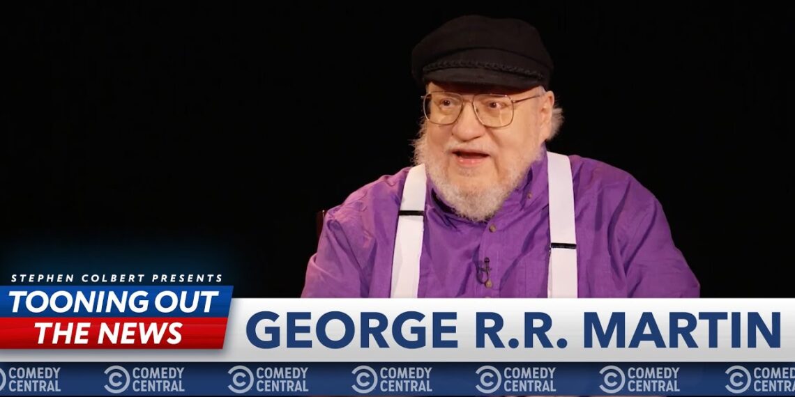 George R.R. Martin Sits Down with Tooning Out The News | Exclusive Interview George R.R. Martin Sits Down with Tooning Out The News | Exclusive Interview