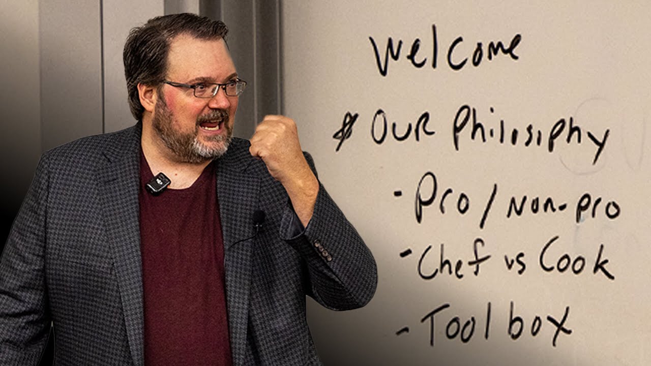 The Philosophy of Professional Writing: Brandon Sanderson’s Writing Lecture #1 (2025) The Philosophy of Professional Writing: Brandon Sanderson’s Writing Lecture #1 (2025)