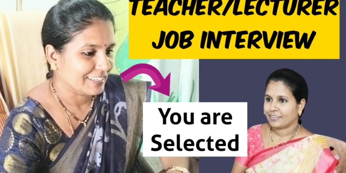 Teacher interview/ Interview for teacher/lecture job