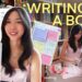 write a book with me 👩🏻‍💻💌🍵 | nanowrimo vlog
