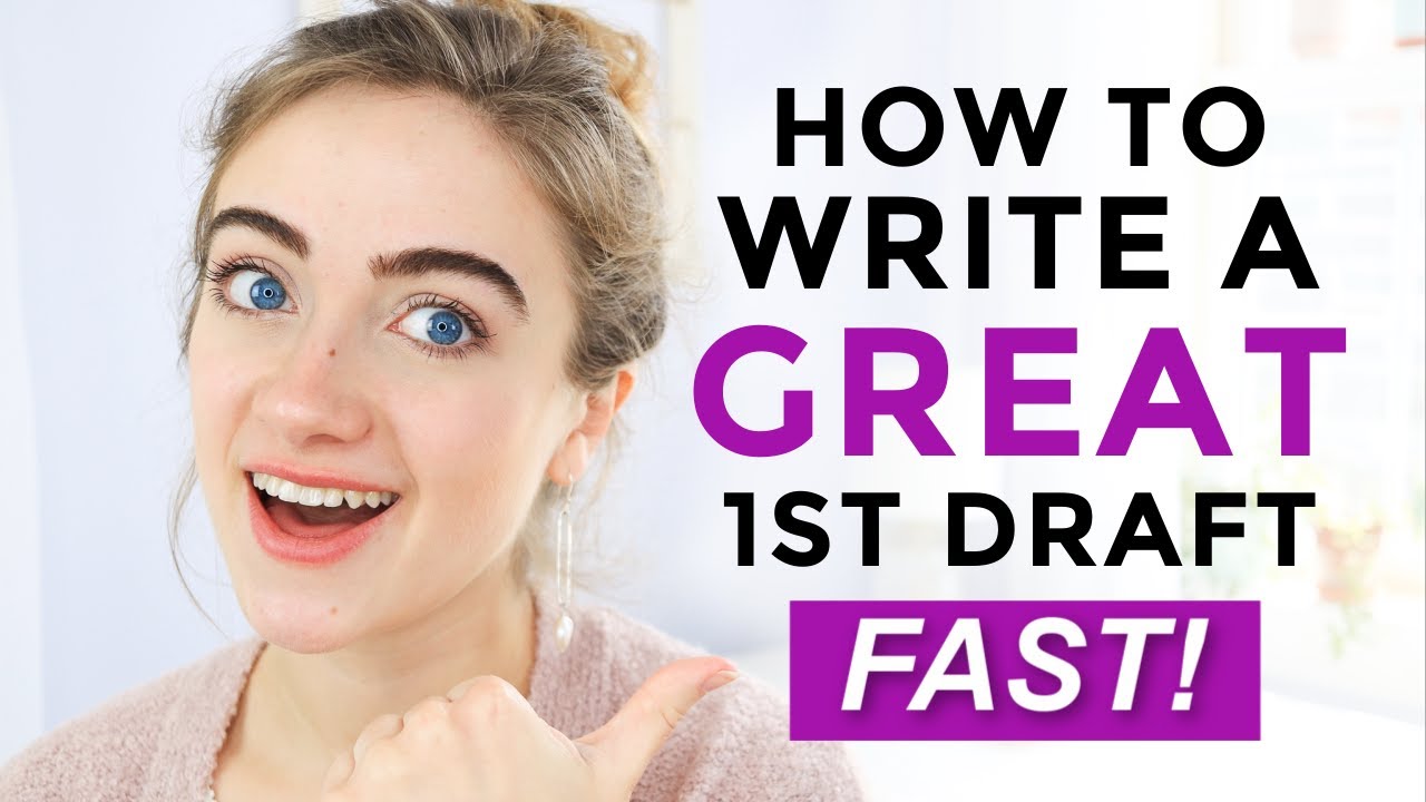 How to Write FASTER First Drafts (Without Rushing!) 5 HACKS for NaNoWriMo How to Write FASTER First Drafts (Without Rushing!) 5 HACKS for NaNoWriMo