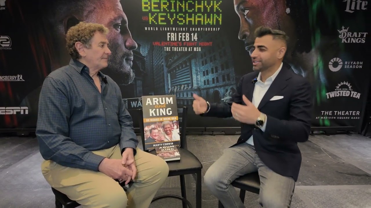 Marty Corwin Interview | Author of “Arum and King: Six Decades of Boxing Gold”